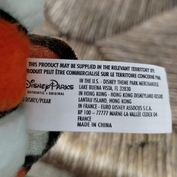 โDisney Parks Finding Nemo 9" Plush Stuffed Animal Orange Clown Fish - Picture 10 of 13